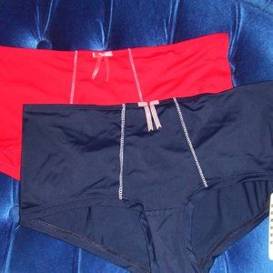 Elomi BIJOU boyshort DARK BLUE panty XL / 8 LOT 2